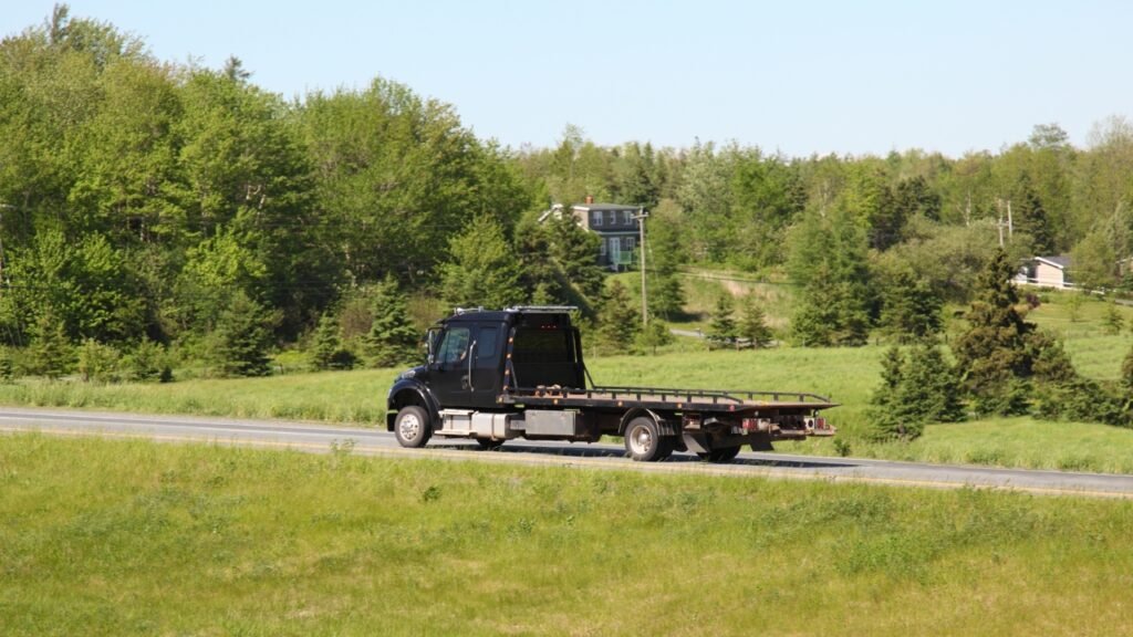 Flatbed Tow Truck