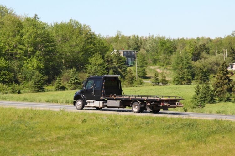 Flatbed Tow Truck