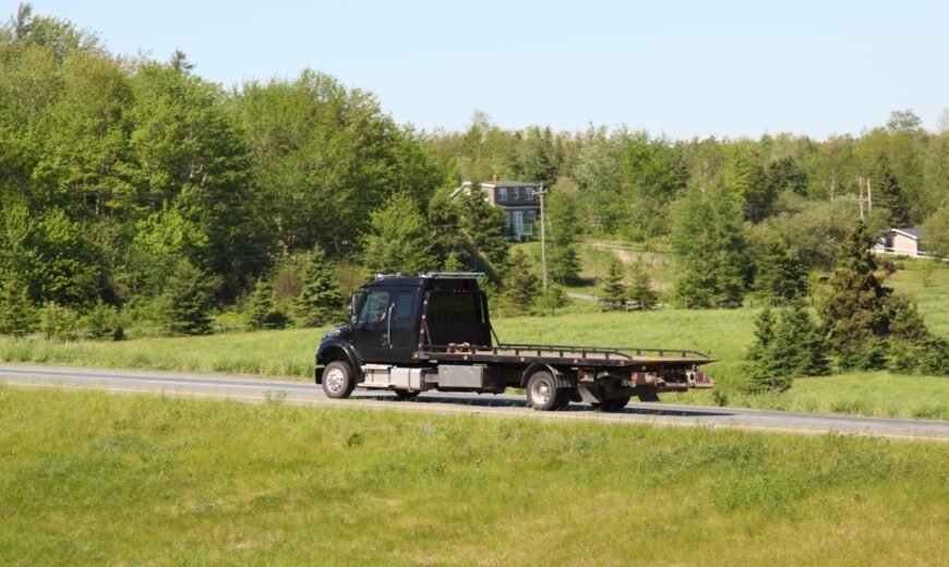 Flatbed Tow Truck